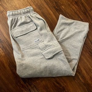 Grey Pro club sweat pants